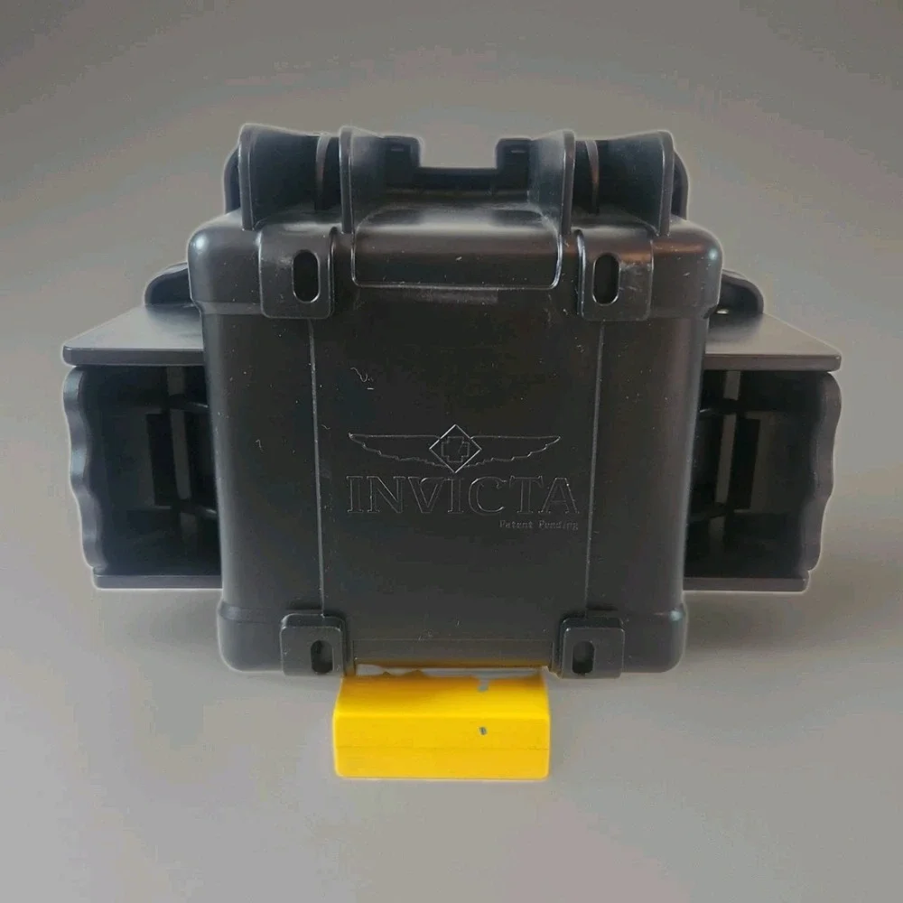 Invicta Black Single Slot Dive Impact Collector Watch Case Water & Shockproof